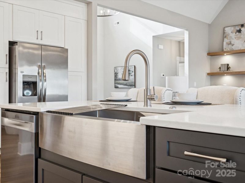 Close-up of interior finishes inside a home in , Salisbury (Image 22).