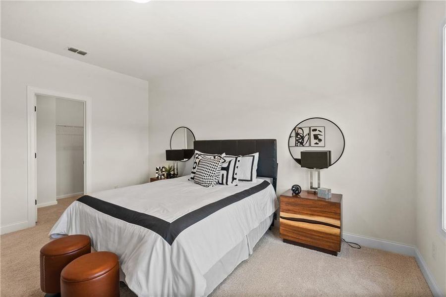 Furnished interior view inside a new home in Promenade at Sawnee Village, Cumming (Image 35).