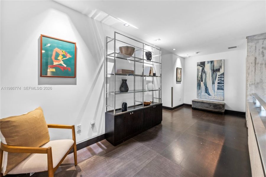 Furnished interior view inside a new home in , Miami (Image 26).