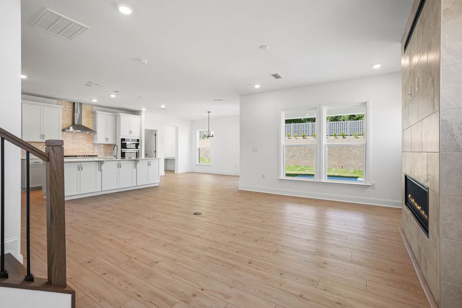 Spacious, unfurnished interior of a new home in Elmbrook, Indian Trail (Image 75). Spacious, unfurnished interior of a new home in Elmbrook, Indian Trail (Image 75).