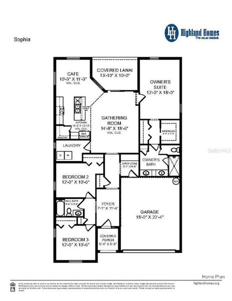 2D floor plan layout of this home in VillaMar, Winter Haven, FL (Image 2). 2D floor plan layout of this home in VillaMar, Winter Haven, FL (Image 2).