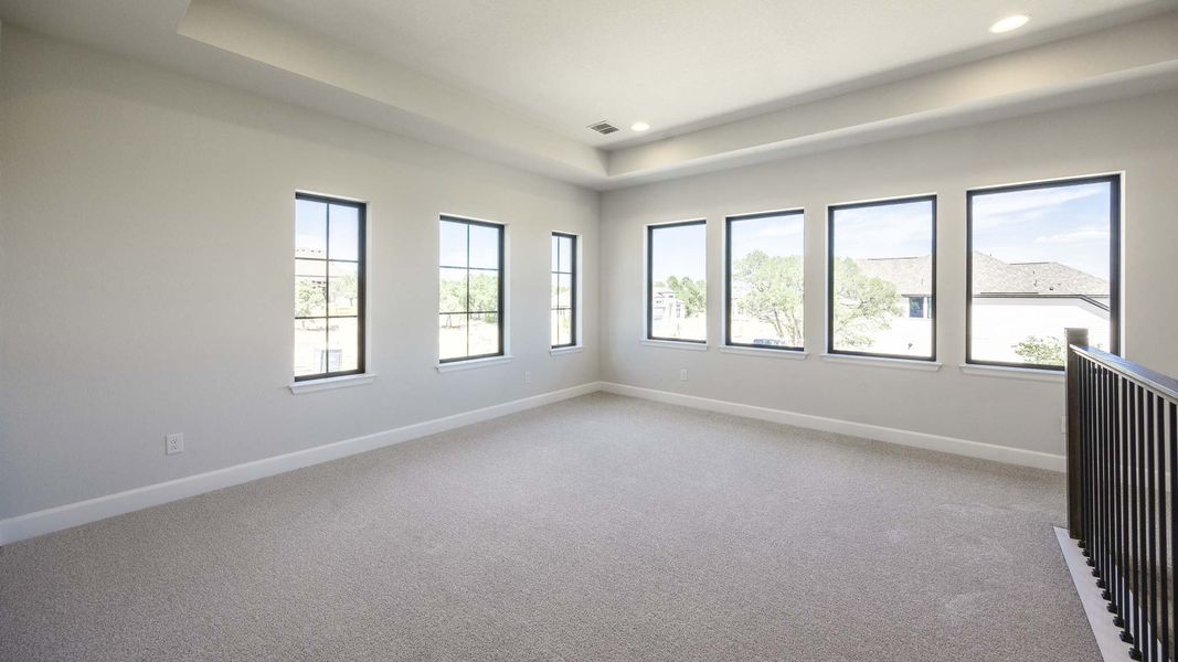 Spacious, unfurnished interior of a new home in Parkside on the River, Georgetown (Image 20). Spacious, unfurnished interior of a new home in Parkside on the River, Georgetown (Image 20).