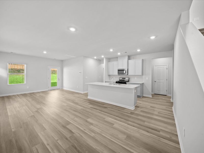 Spacious, unfurnished interior of a new home in Pleasant Brook, Greenville (Image 12).