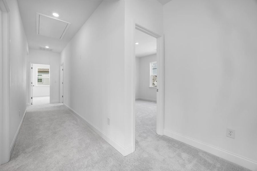 Spacious, unfurnished interior of a new home in Kennison Creek, Cumming (Image 25). Spacious, unfurnished interior of a new home in Kennison Creek, Cumming (Image 25).