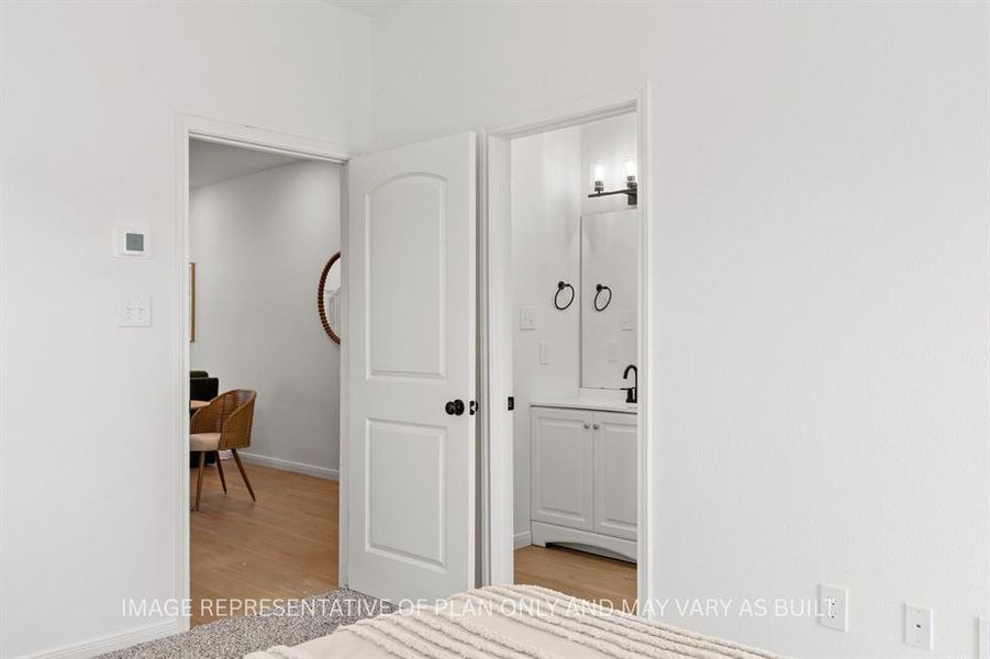 Furnished interior view inside a new home in , Waco (Image 18).