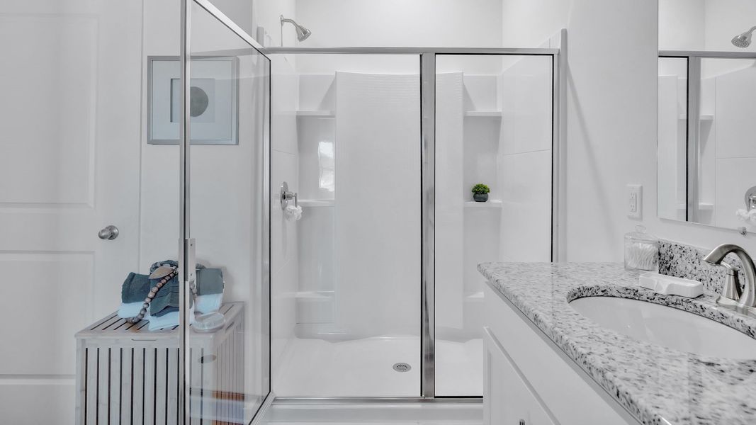 Representative furnished interior of a home built from the Cali by D.R. Horton in Price's Point, Knoxville (Image 21).