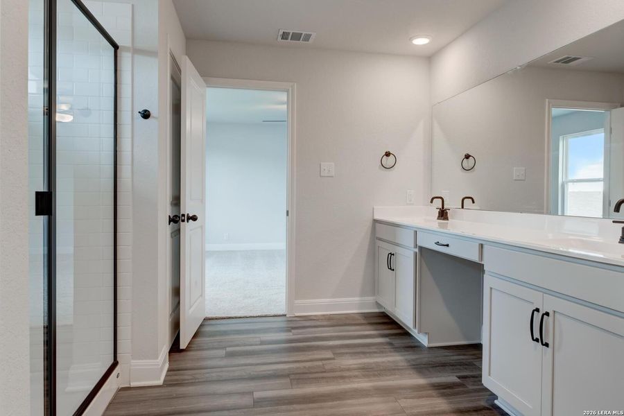 Furnished interior view inside a new home in Saddlebrook Ranch, Schertz (Image 5).