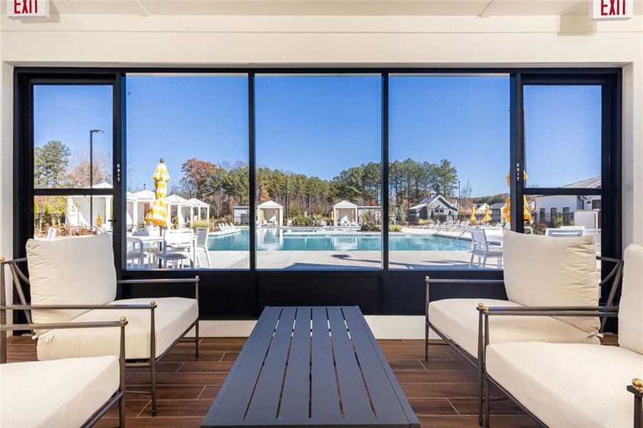 Community amenities in Soleil Belmont Park, Canton (Image 6).