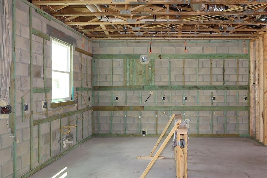 In-progress construction of a new home in Bay Lake Farms, St. Cloud, FL (Image 4).