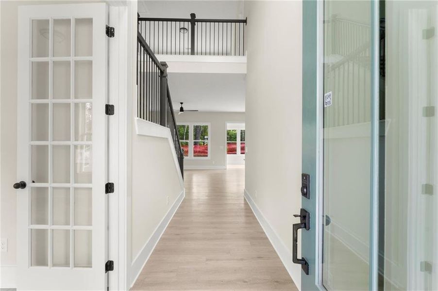 Furnished interior view inside a new home in Hillgrove Preserve, Powder Springs (Image 19).
