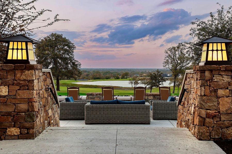Exterior details and patio area of a home in Chambers Creek, Willis (Image 24). Exterior details and patio area of a home in Chambers Creek, Willis (Image 24).