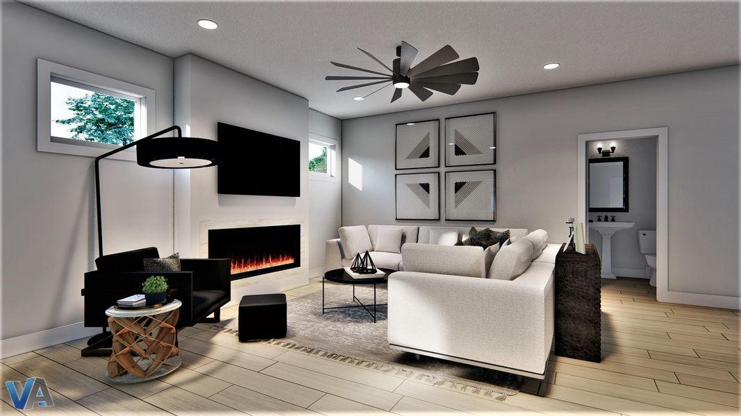 Representative furnished interior of a home built from the Redbud by McKee Homes in The Walk at East Village, Clayton (Image 7). Representative furnished interior of a home built from the Redbud by McKee Homes in The Walk at East Village, Clayton (Image 7).