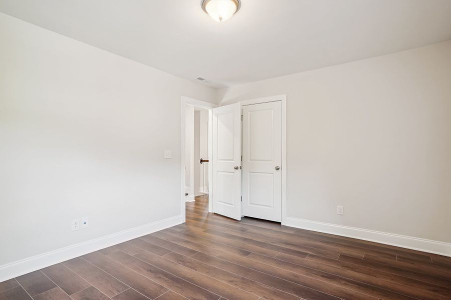 Representative unfurnished interior of a home built from the Badin by Caruso Homes in Blue Run, Raleigh (Image 58). Representative unfurnished interior of a home built from the Badin by Caruso Homes in Blue Run, Raleigh (Image 58).