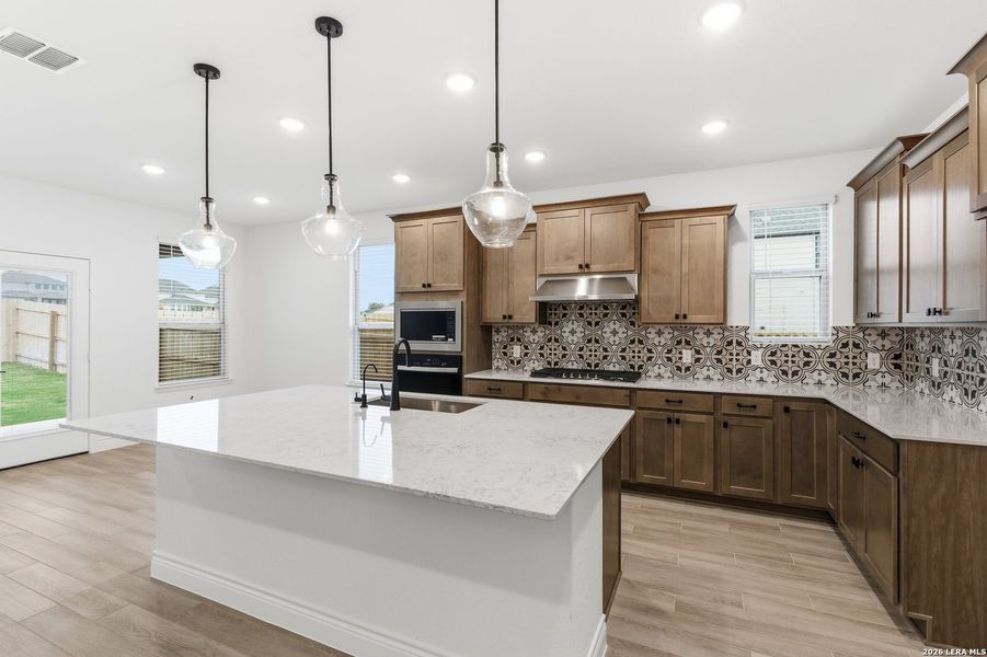 Furnished interior view inside a new home in Davis Ranch, San Antonio (Image 14).
