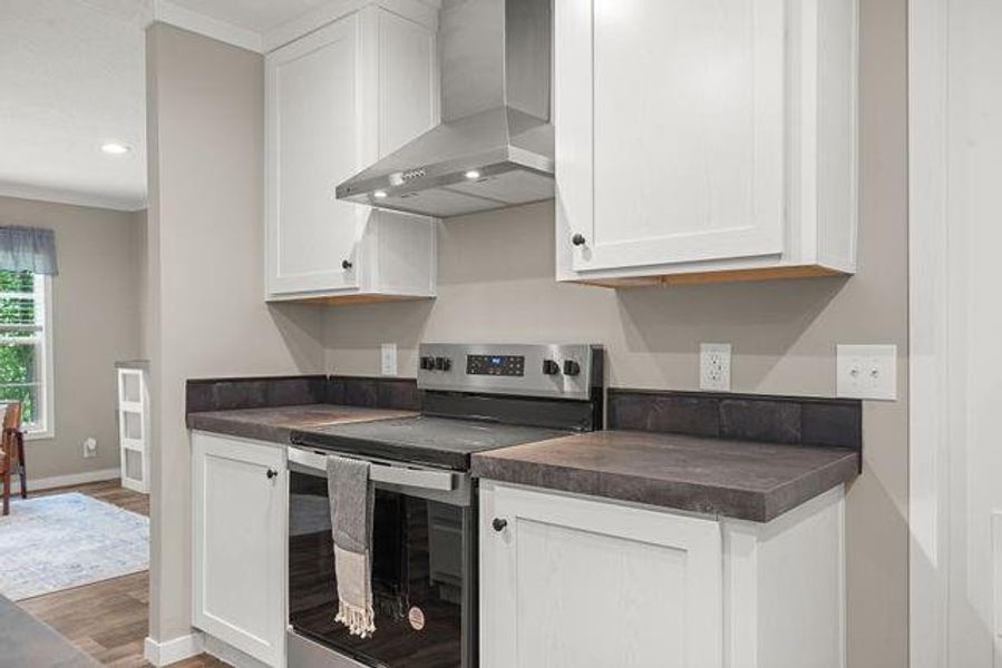 Furnished interior view inside a new home in , Clarkesville (Image 9).