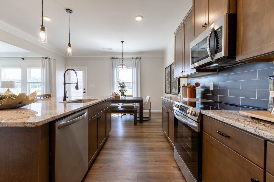 Furnished interior view inside a new home in Trellis Park, Hampton (Image 3).