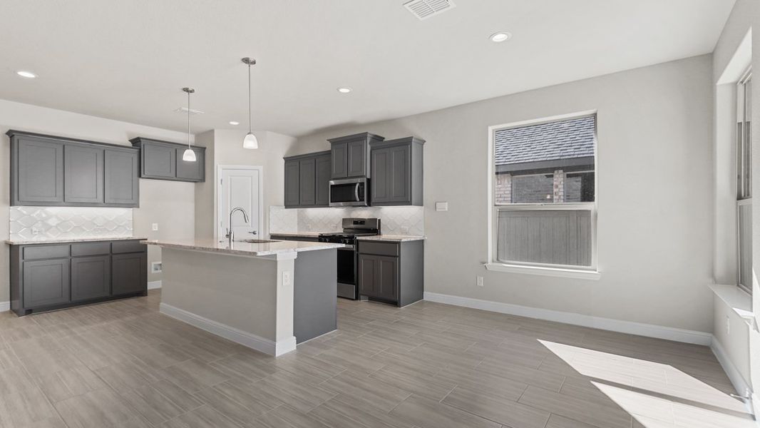 Furnished interior view inside a new home in Treeline, Justin (Image 10).