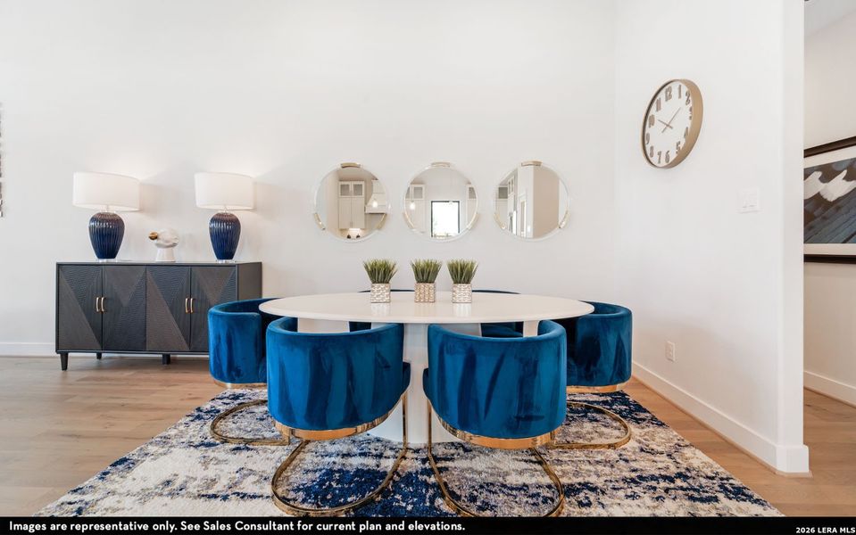 Furnished interior view inside a new home in , San Antonio (Image 26).