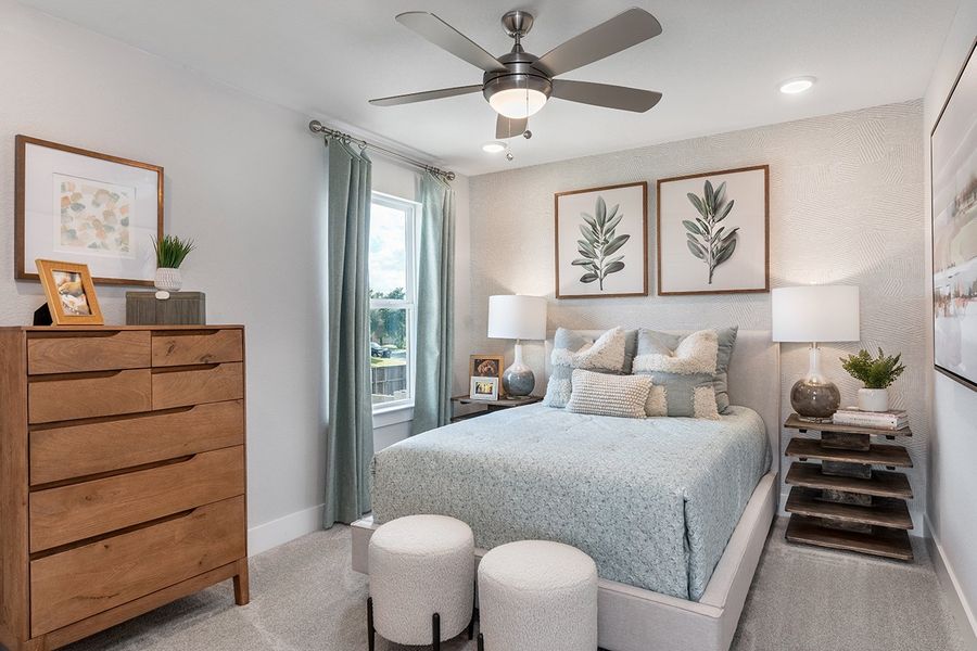 Representative furnished interior of a home built from the Cadence by Taylor Morrison in Sarah's Creek, Pflugerville (Image 43). Representative furnished interior of a home built from the Cadence by Taylor Morrison in Sarah's Creek, Pflugerville (Image 43).