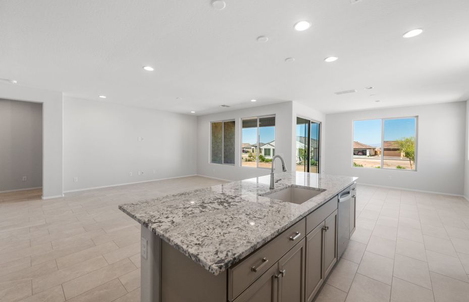 Furnished interior view inside a new home in Sun City Festival, Buckeye (Image 16).