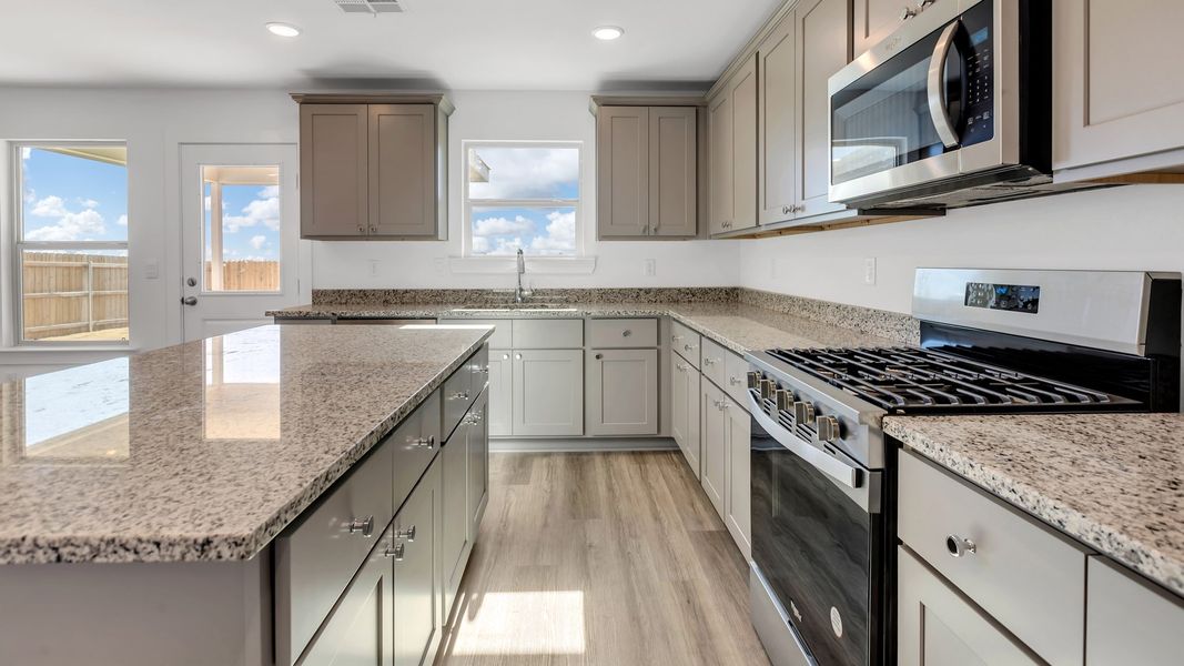 Furnished interior view inside a new home in Terra Vista, Lubbock (Image 6).