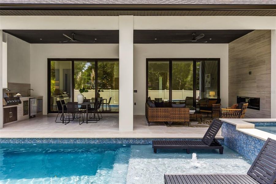 Exterior details and patio area of a home in , Winter Park (Image 30).
