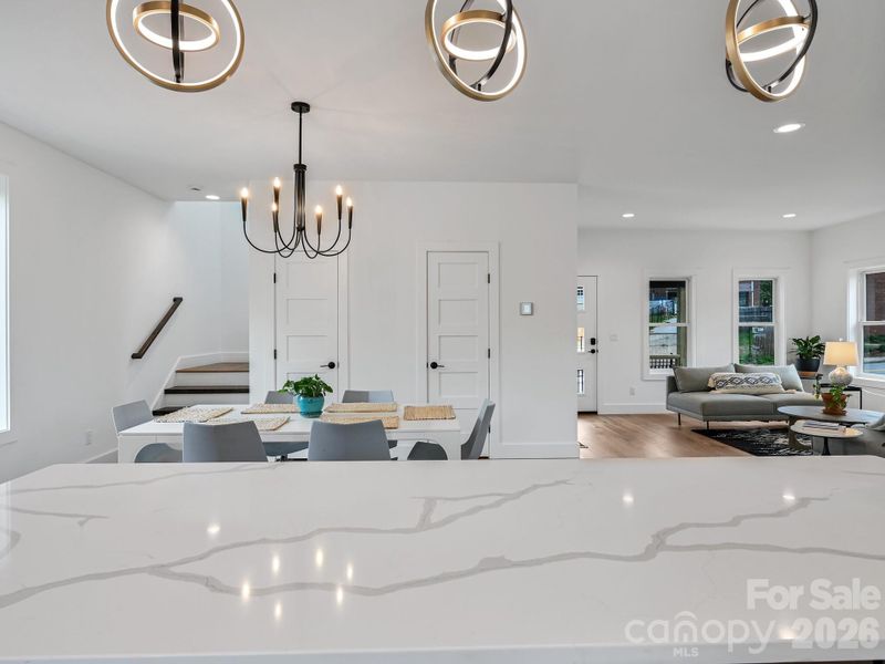 Furnished interior view inside a new home in , Asheville (Image 14).