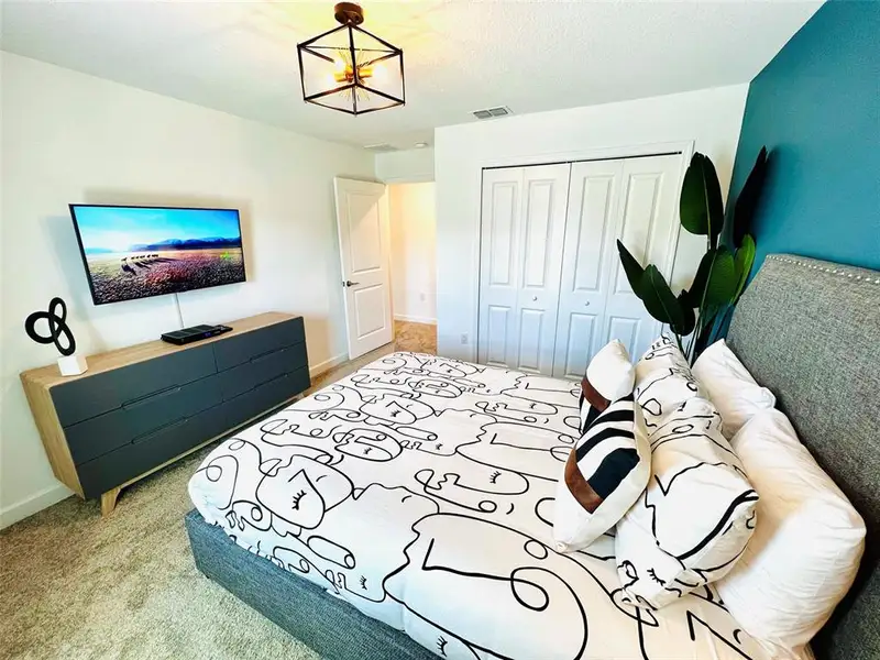 Furnished interior view inside a new home in , Davenport (Image 13).