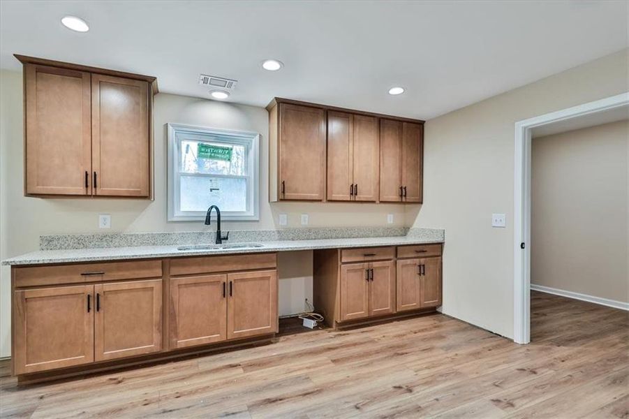 Furnished interior view inside a new home in , Rockmart (Image 13).