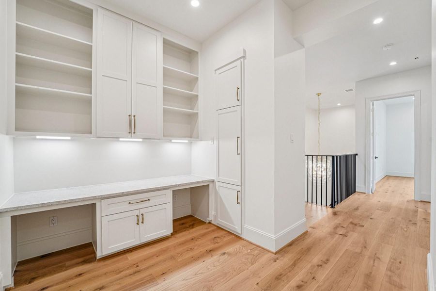 Furnished interior view inside a new home in , Houston (Image 30).