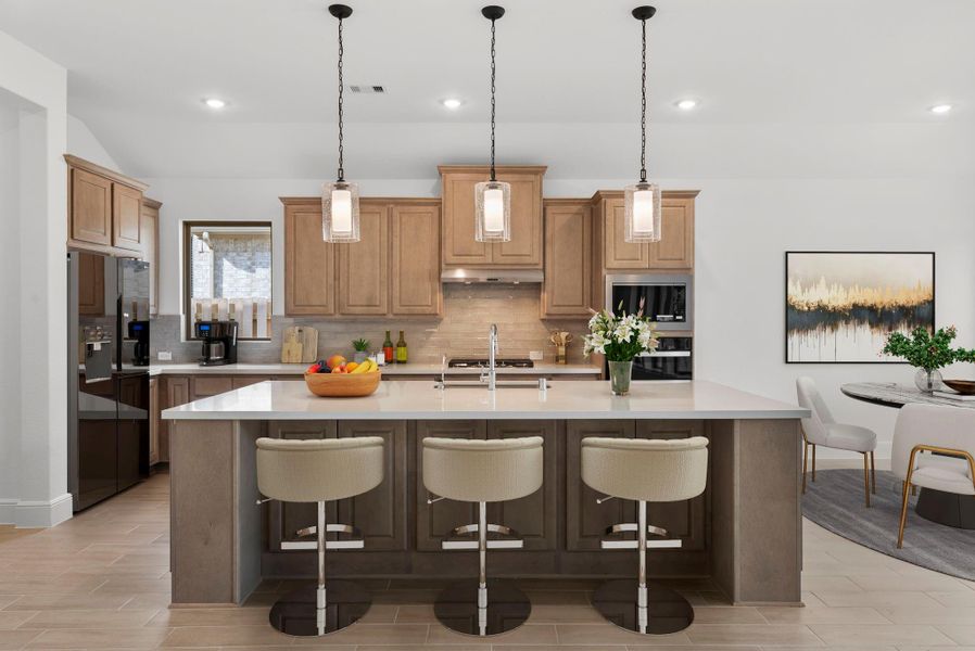 Furnished interior view inside a new home in Colton, Montgomery (Image 12).