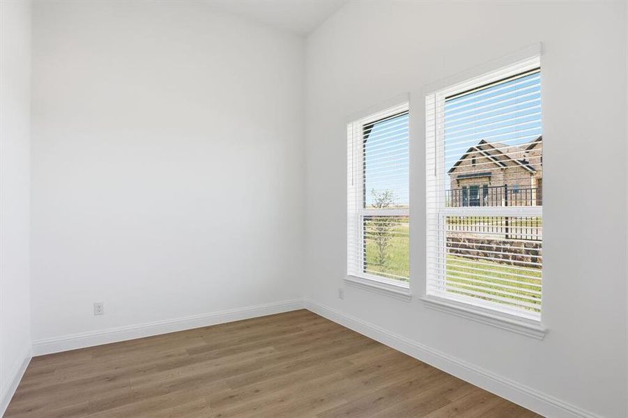 Spacious, unfurnished interior of a new home in The Ranch at Uptown Celina 40s, Celina (Image 23). Spacious, unfurnished interior of a new home in The Ranch at Uptown Celina 40s, Celina (Image 23).
