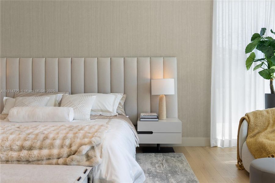 Furnished interior view inside a new home in , North Miami Beach (Image 27). Furnished interior view inside a new home in , North Miami Beach (Image 27).