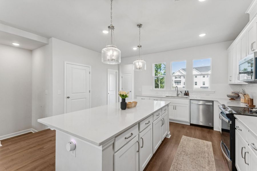 Furnished interior view inside a new home in , Summerville (Image 8).