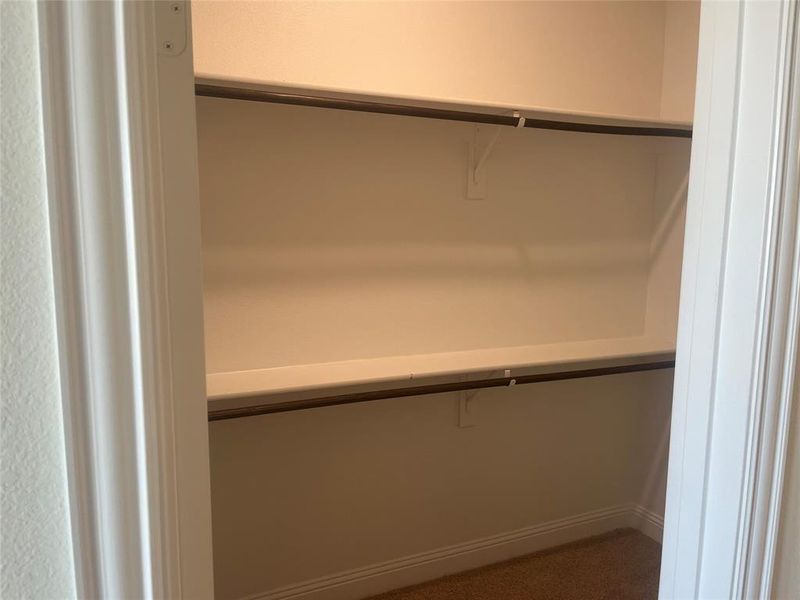 View of closet