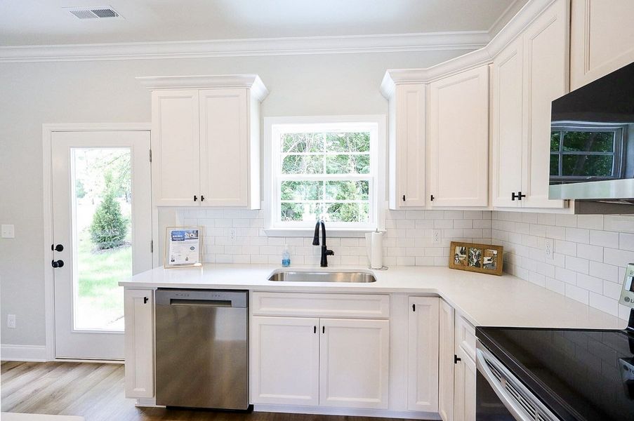 Furnished interior view inside a new home in The Nassau, Chattanooga (Image 12).