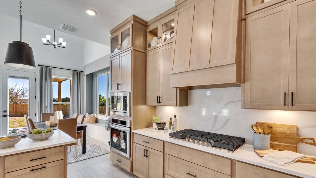 Furnished interior view inside a new home in Creeks Crossing, Elgin (Image 15).