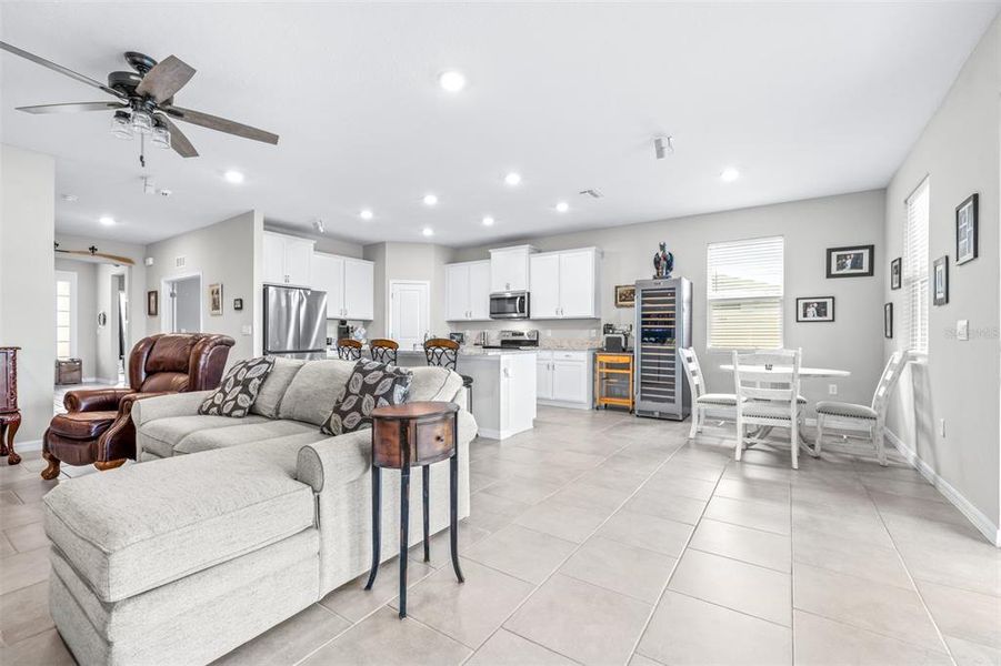 Furnished interior view inside a new home in Farm at Varrea, Plant City (Image 15).