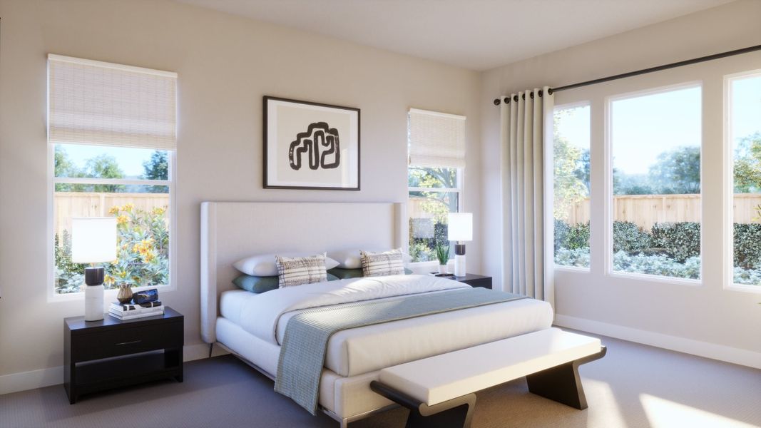 Representative furnished interior of a home built from the 5055 by Risewell Homes in Freedom at Anthem, Kyle (Image 7).