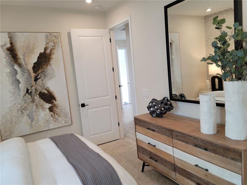 Furnished interior view inside a new home in Brightmore at Wellen Park, Venice (Image 33).