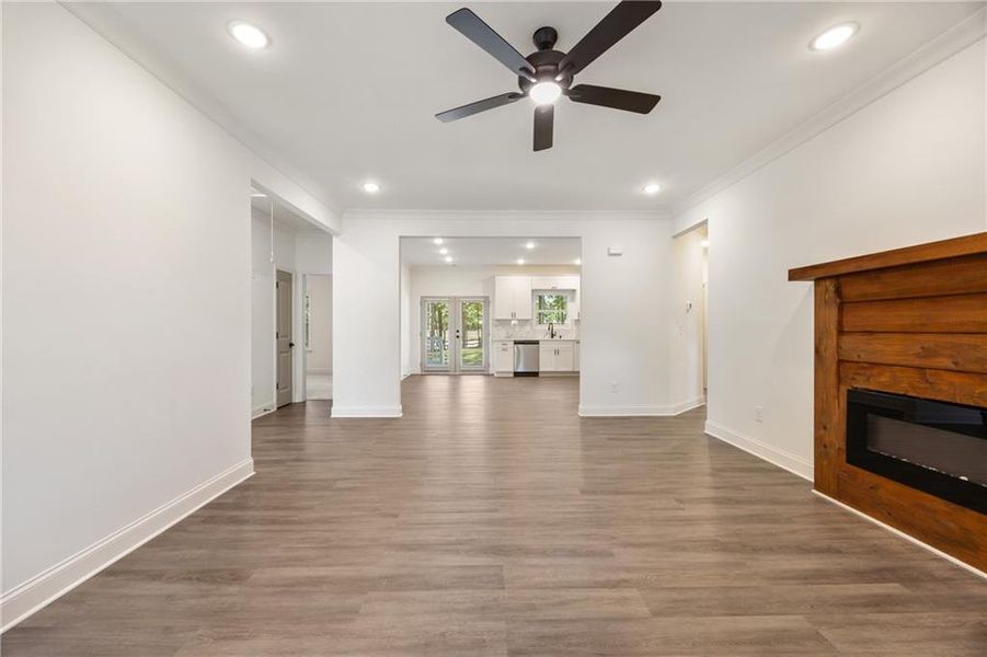 Spacious, unfurnished interior of a new home in , Monroe (Image 39). Spacious, unfurnished interior of a new home in , Monroe (Image 39).