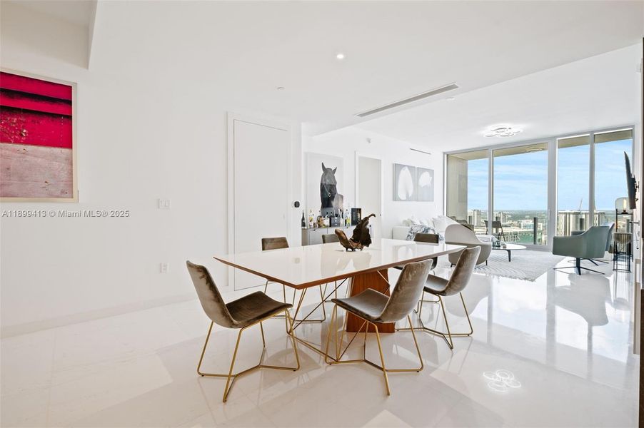 Furnished interior view inside a new home in , Miami (Image 21). Furnished interior view inside a new home in , Miami (Image 21).