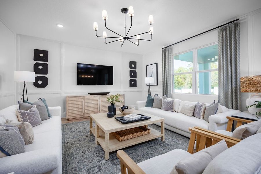 Representative furnished interior of a home built from the Magnolia by Landsea Homes in Trinity Gardens, Deland (Image 6).