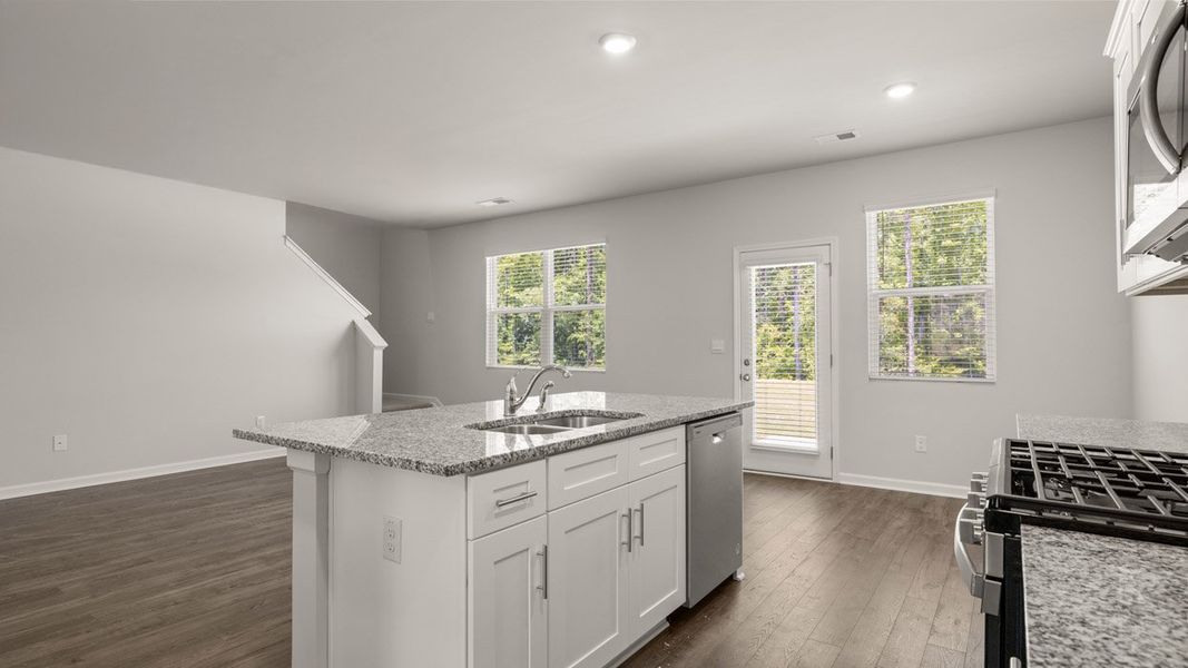 Furnished interior view inside a new home in The Islands, Beech Island (Image 9).