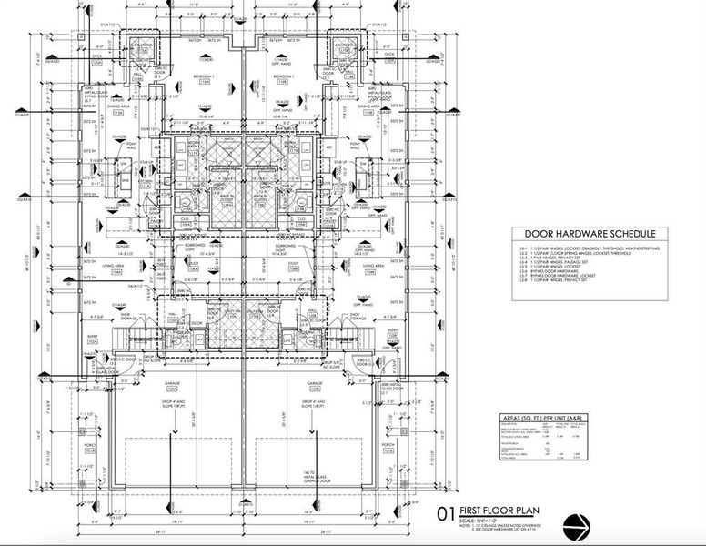 Crescent Floor Plan 1st floor rendering