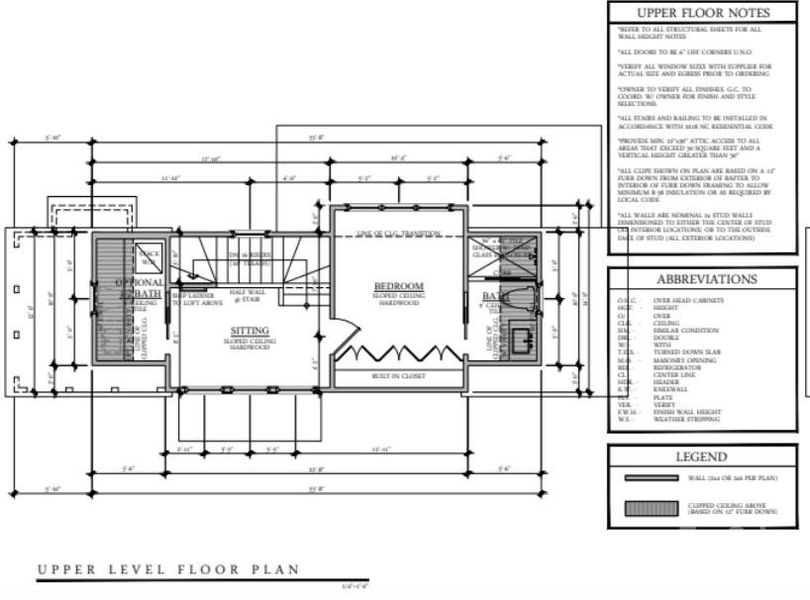 Second-Level Floor Plan