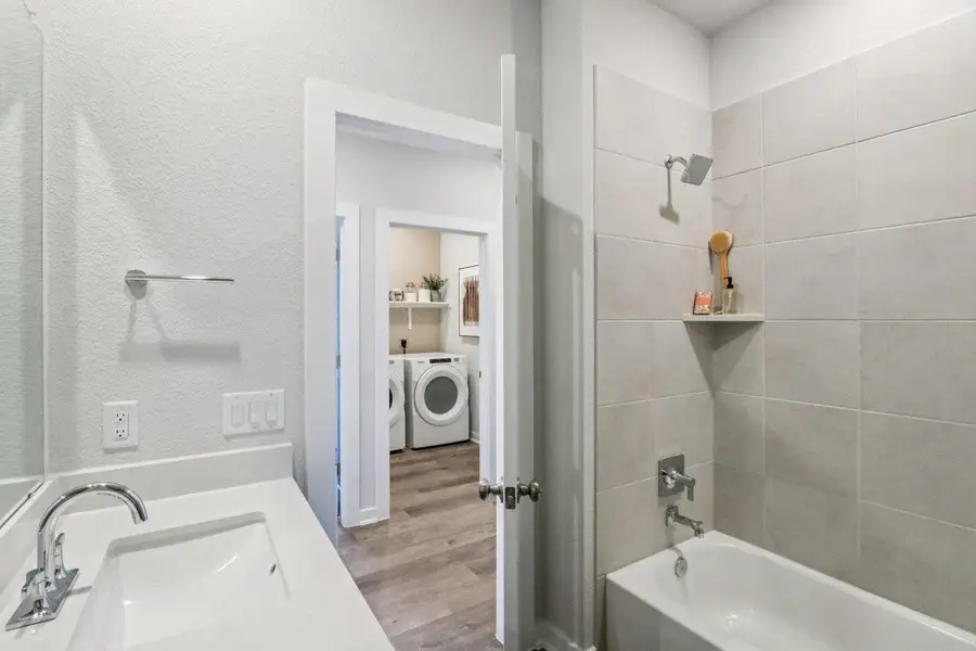 Furnished interior view inside a new home in The Glen at Stallion Run, Buda (Image 4). Furnished interior view inside a new home in The Glen at Stallion Run, Buda (Image 4).