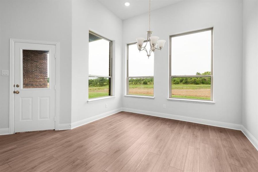 Spacious, unfurnished interior of a new home in Creekview Farms, Greenville (Image 19).