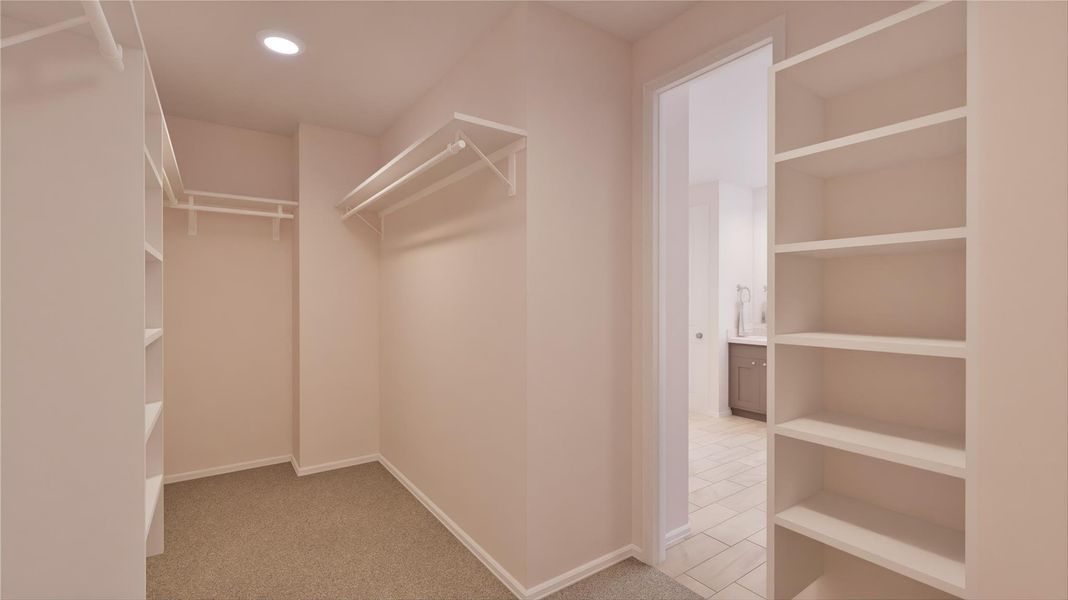 Spacious, unfurnished interior of a new home in Samara: Wentworth, League City (Image 17).