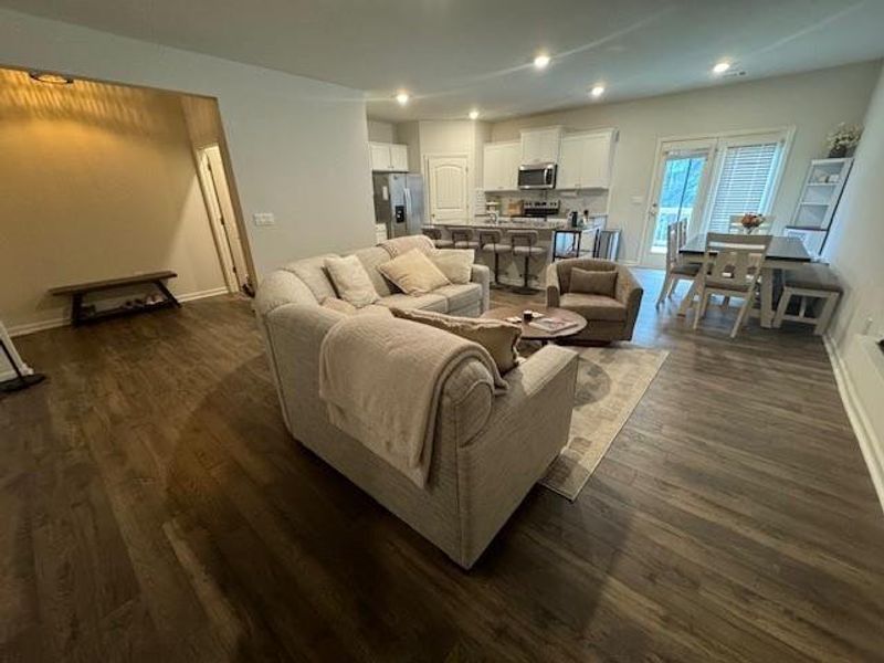 Furnished interior view inside a new home in , Dahlonega (Image 11). Furnished interior view inside a new home in , Dahlonega (Image 11).